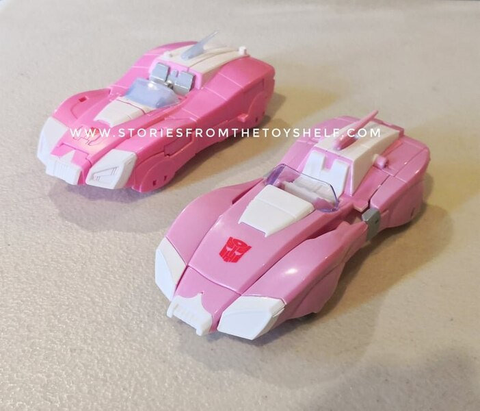 Transformers WFC And Studio Series 86 Arcee Figures Compared Image  (3 of 5)